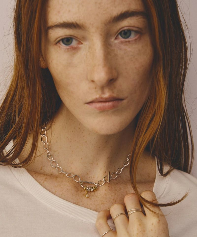 LAPUIS(ラピュイ) Bijou Coil choker LAPUIS] Bijou coil choker | CASSELINI ONLINE SHOP