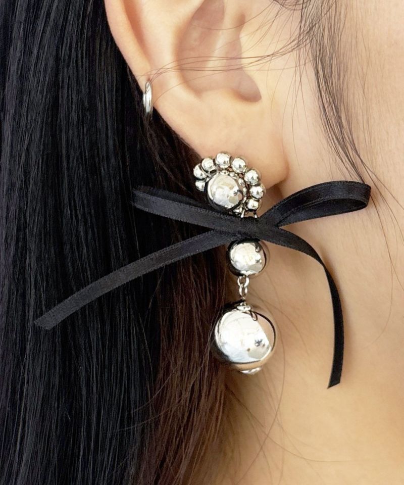 Casselini(キャセリーニ)パールビーズリボンピアス | CASSELINI ONLINE