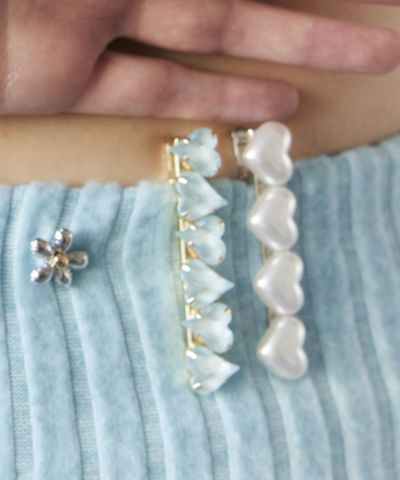ギフトにも★MIMCO★光沢きらめきパール☆ヘアピン3個セット ギフトにも☆MIMCO☆光沢きらめきパール☆ヘアピン3個セット