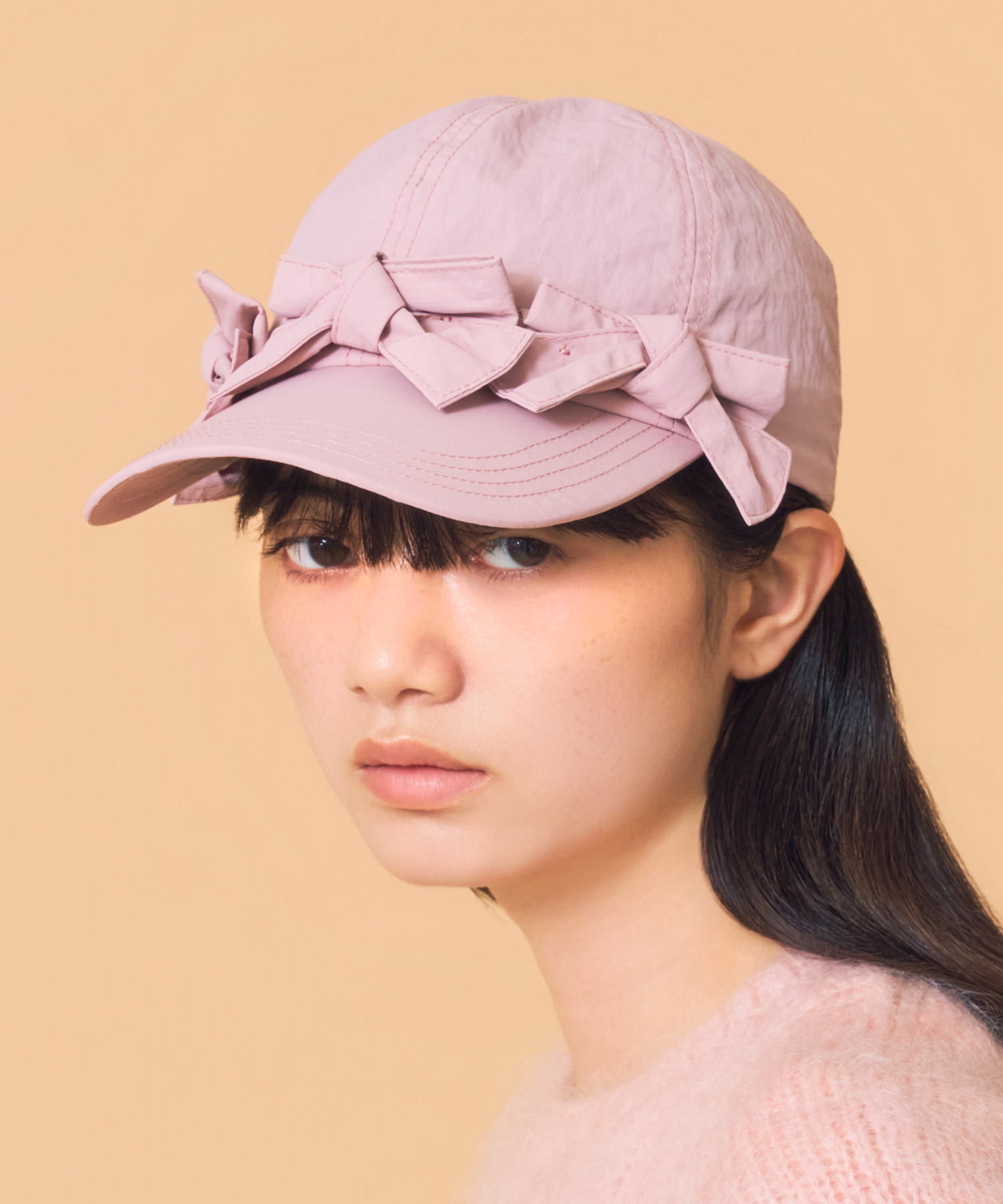 新色追加】Casselini(キャセリーニ)フロントリボンキャップ＜2月中旬