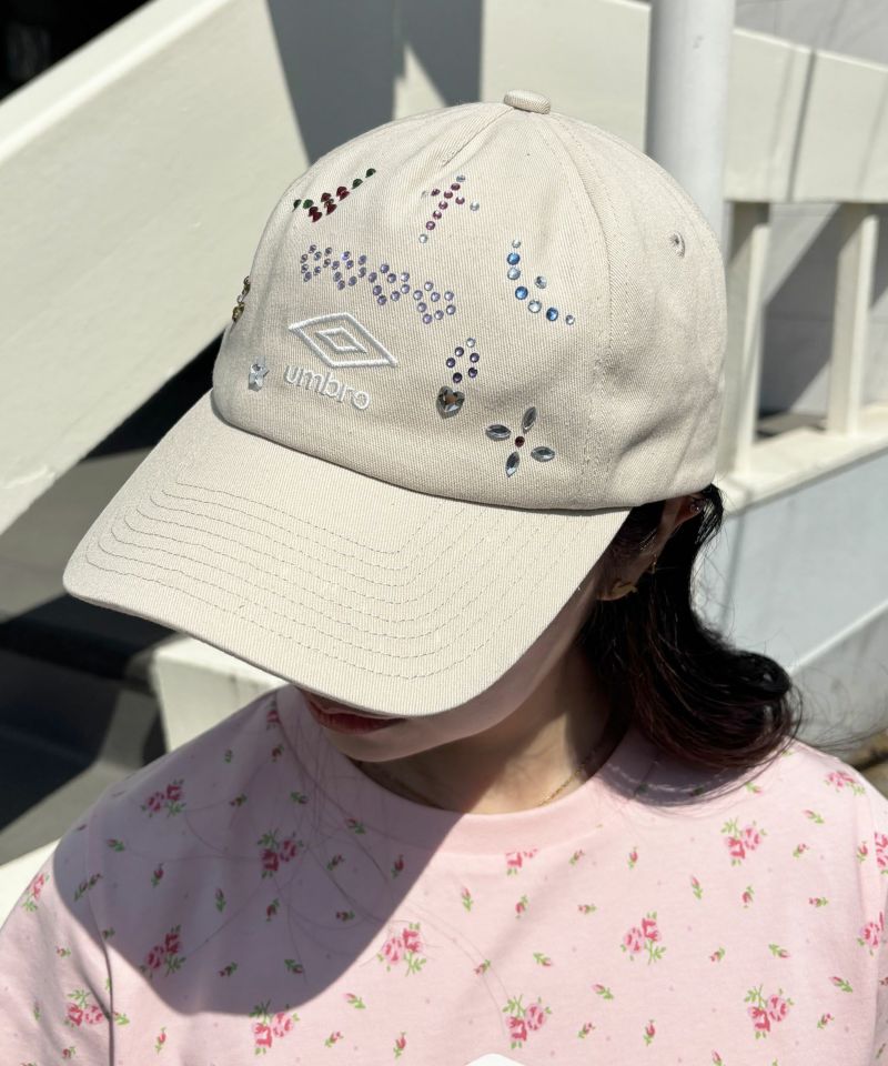 UMBRO キャセリーニ キャップ Casselini(キャセリーニ)【UMBRO × Casselini】ストーンCAP