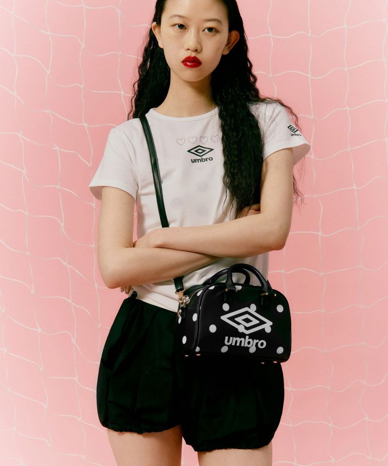 ［みぬ］CASSELINI umbroコラボ Casselini(キャセリーニ)【UMBRO × Casselini】2WAYプリントミニ