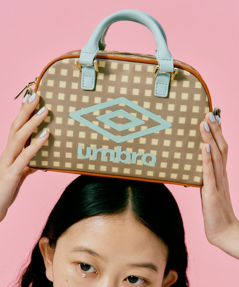[UMBRO × Casselini] 2WAYプリントミニボストン Casselini(キャセリーニ)【UMBRO × Casselini】2WAYプリントミニ