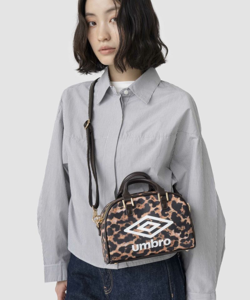 [UMBRO × Casselini] 2WAYプリントミニボストン レッド CASSELINI｜Casselini(キャセリーニ)【UMBRO×Casselini】2WAY