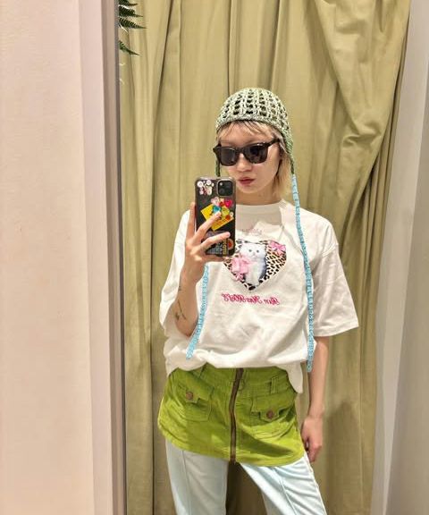 tシャツ HEY! Mrs ROSE(ヘイ！ミセスローズ)「Ray! Mrs ROSE」でかTシャツ レディース HEY! Mrs ROSE(ヘイ！ミセスローズ)【Ray! Mrs ROSE】でかT