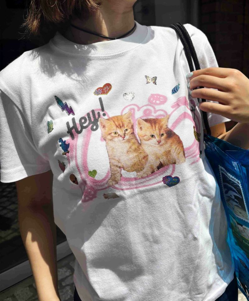 tシャツ HEY! Mrs ROSE(ヘイ！ミセスローズ)「Ray! Mrs ROSE」ちびTシャツ レディース HEY! Mrs ROSE(ヘイ！ミセスローズ)【Ray! Mrs ROSE】ちびT