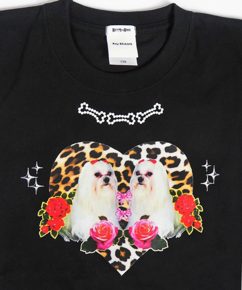 tシャツ HEY! Mrs ROSE(ヘイ！ミセスローズ)「Ray! Mrs ROSE」ちびTシャツ レディース HEY! Mrs ROSE(ヘイ！ミセスローズ)【Ray! Mrs ROSE】ちびT