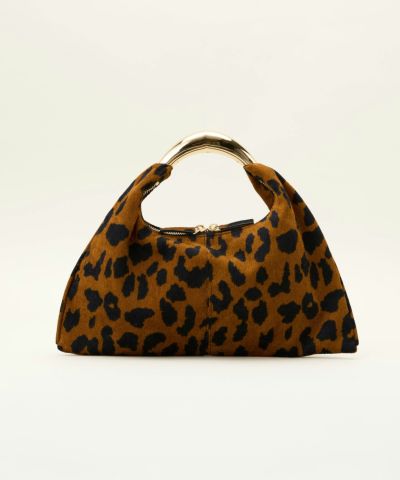 美品AP STUDIO LE VERNIS/ル・ベルニ サテンノットバッグ Le Vernis ハンドバッグ LE VERNIS(ル・ベルニ) Stomach bag S