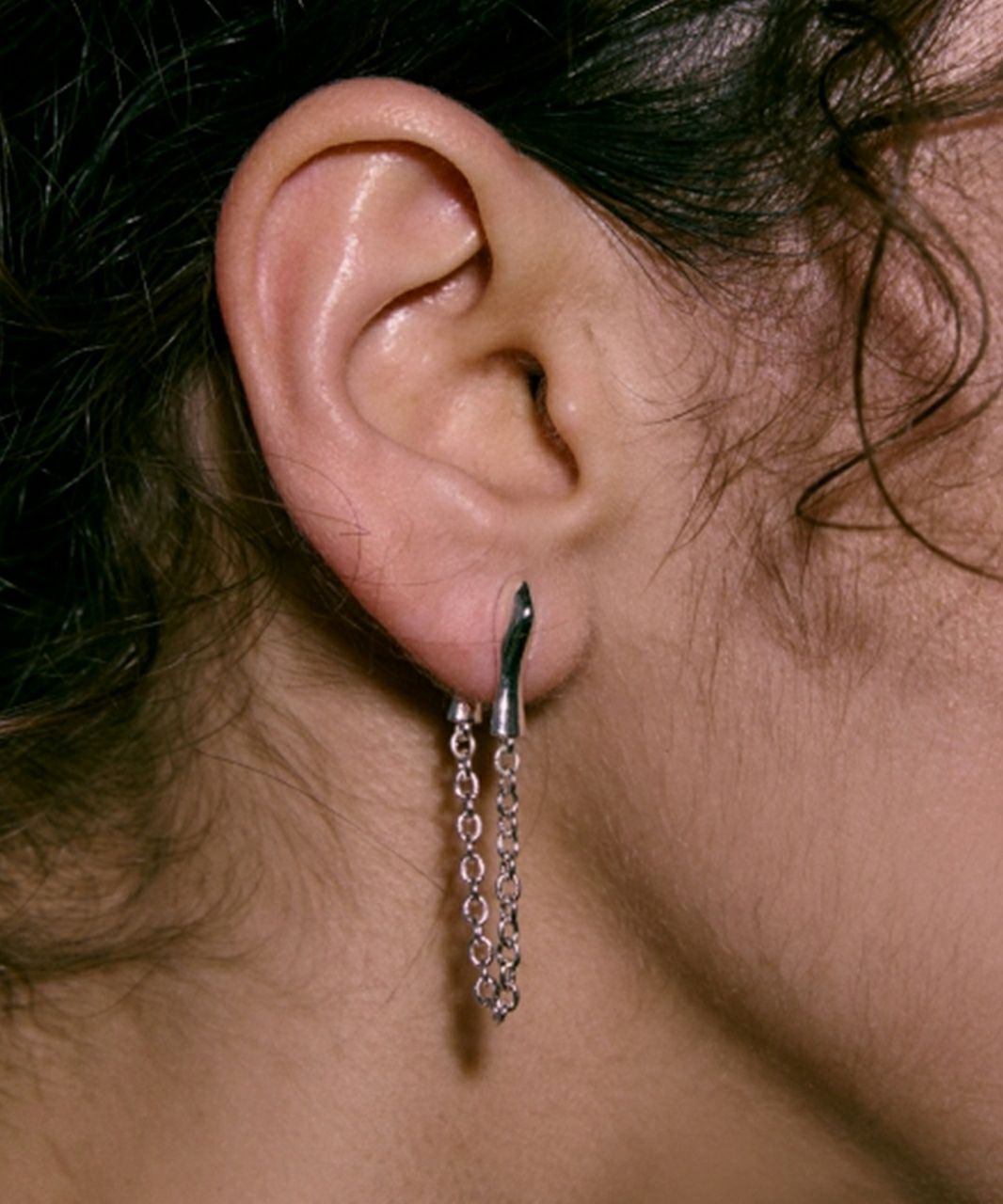 LAPUIS] Nuance chain pierced earrings | CASSELINI ONLINE SHOP