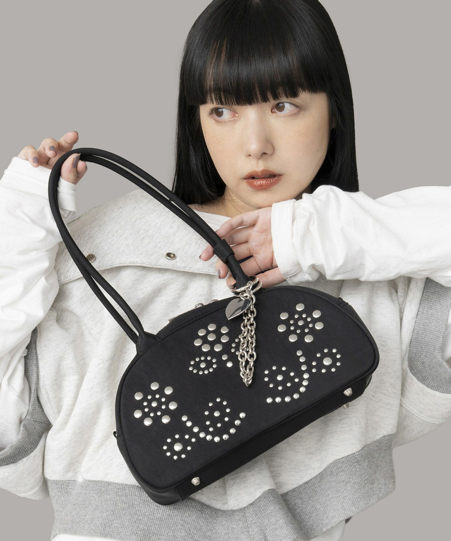 Casselini(キャセリーニ)スタッズナイロンボストン | CASSELINI ONLINE