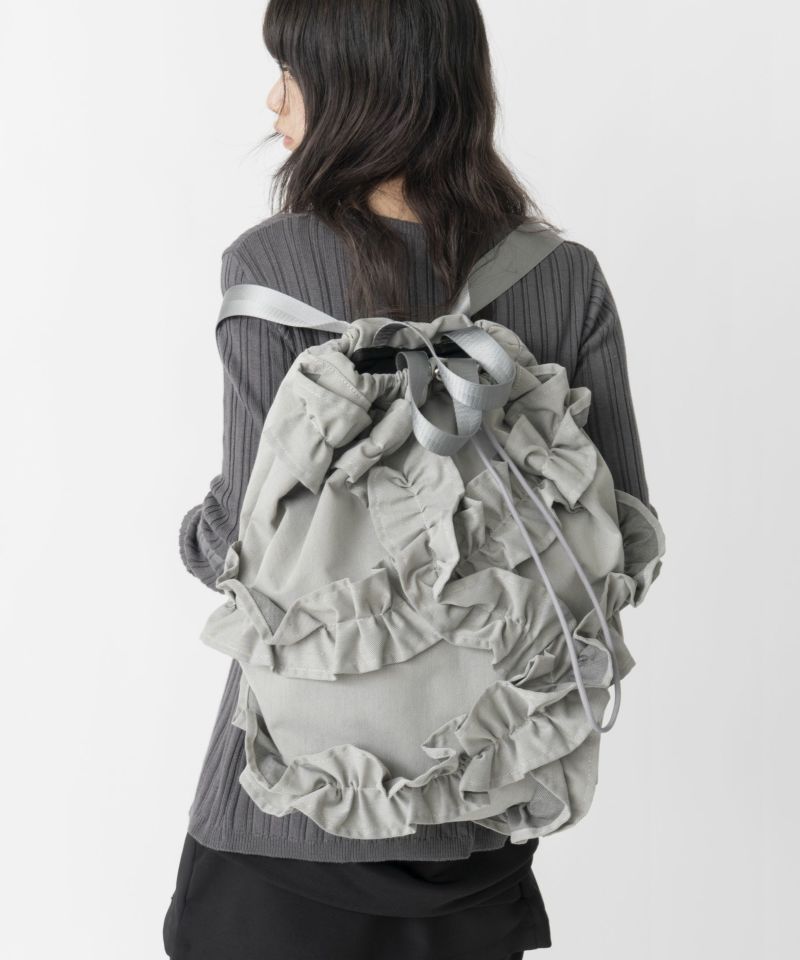 Casselini シルバー フリルショルダーバッグ Casselini ショルダーバッグ バッグ Casselini(キャセリーニ