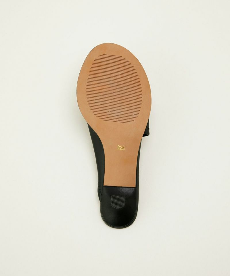 追加生産】[LE VERNIS] Toe ring sandals＜8月中旬発送予定