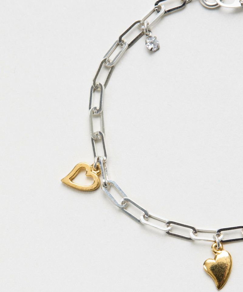 LAPUIS ブレスレット LAPUIS(ラピュイ)Coil Star bracelet