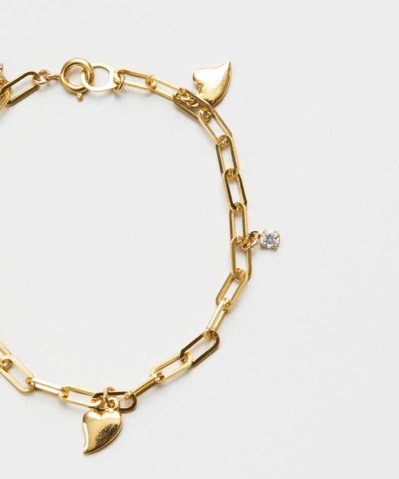 LAPUIS] Amuse heart bracelet A＜6月下旬発送予定