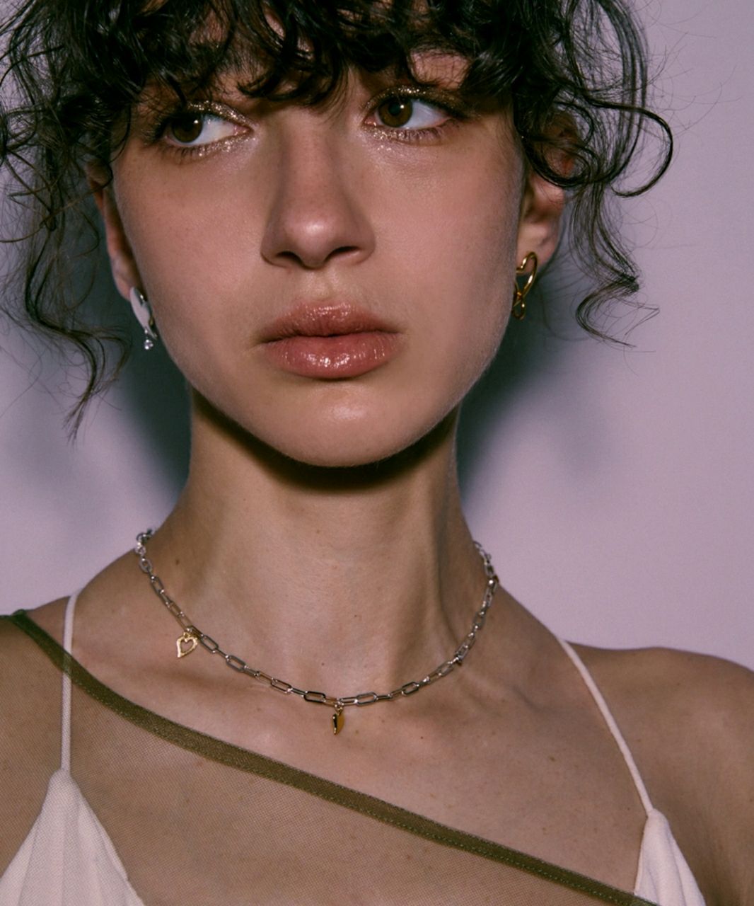 LAPUIS] Amuse heart pierced earrings B | CASSELINI ONLINE SHOP