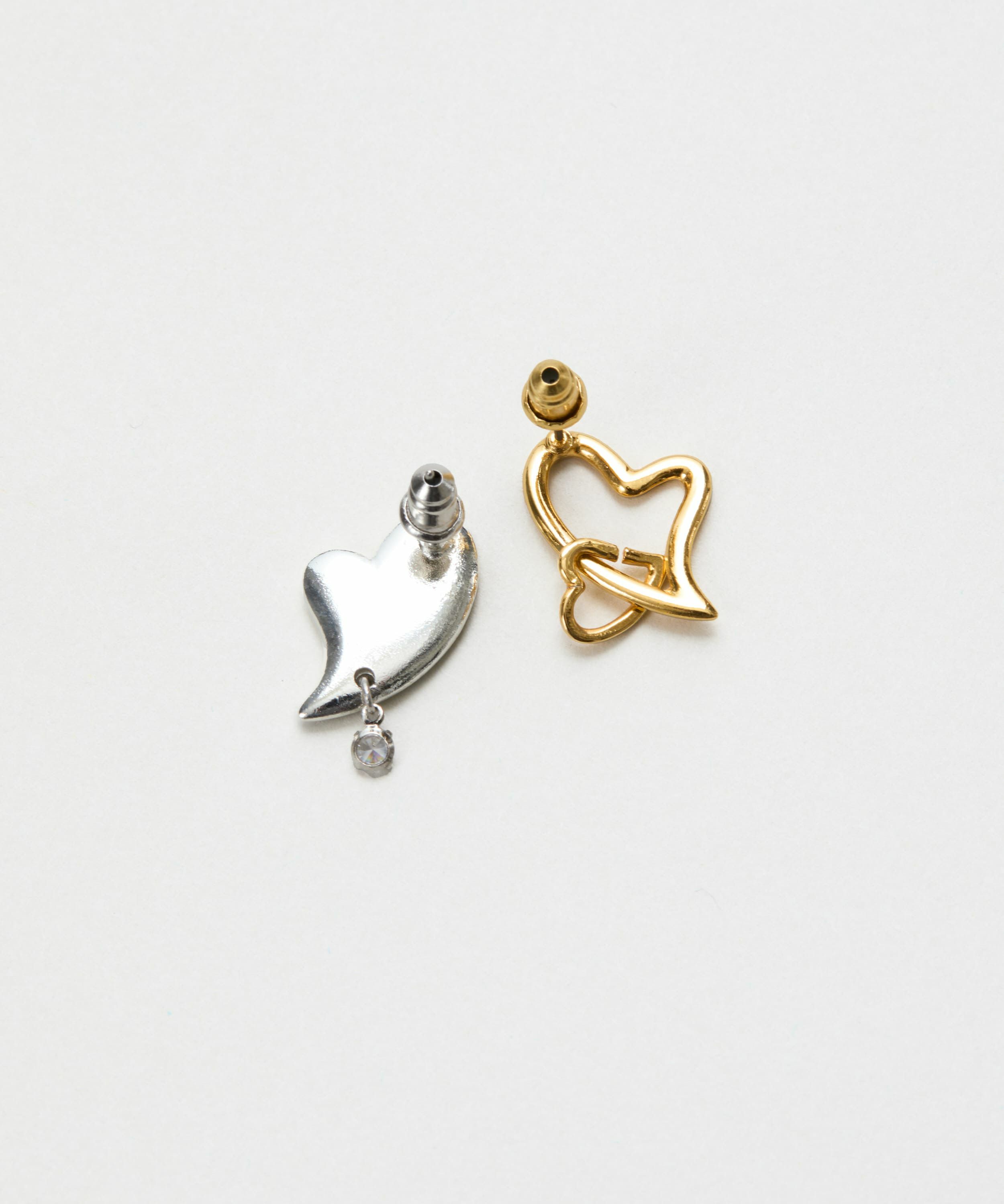 LAPUIS] Amuse heart pierced earrings B | CASSELINI ONLINE SHOP