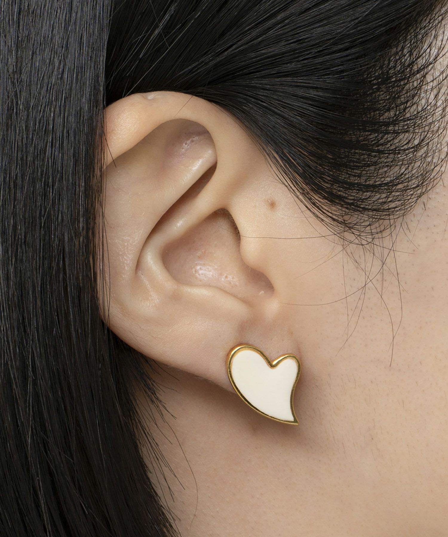 LAPUIS] Amuse heart pierced earrings A | CASSELINI ONLINE SHOP