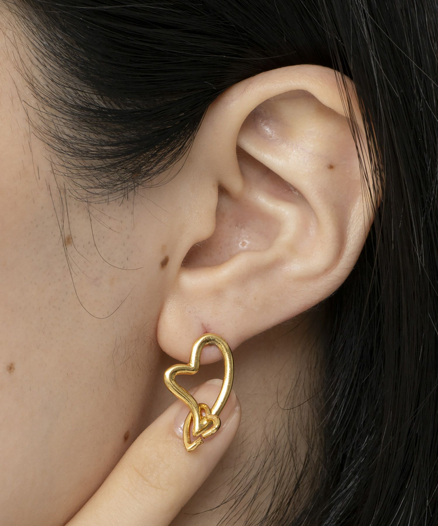 LAPUIS] Amuse heart pierced earrings A | CASSELINI ONLINE SHOP