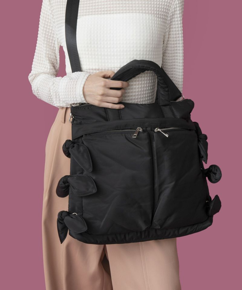 Casselini(キャセリーニ)リボンヘルメットバッグ | CASSELINI