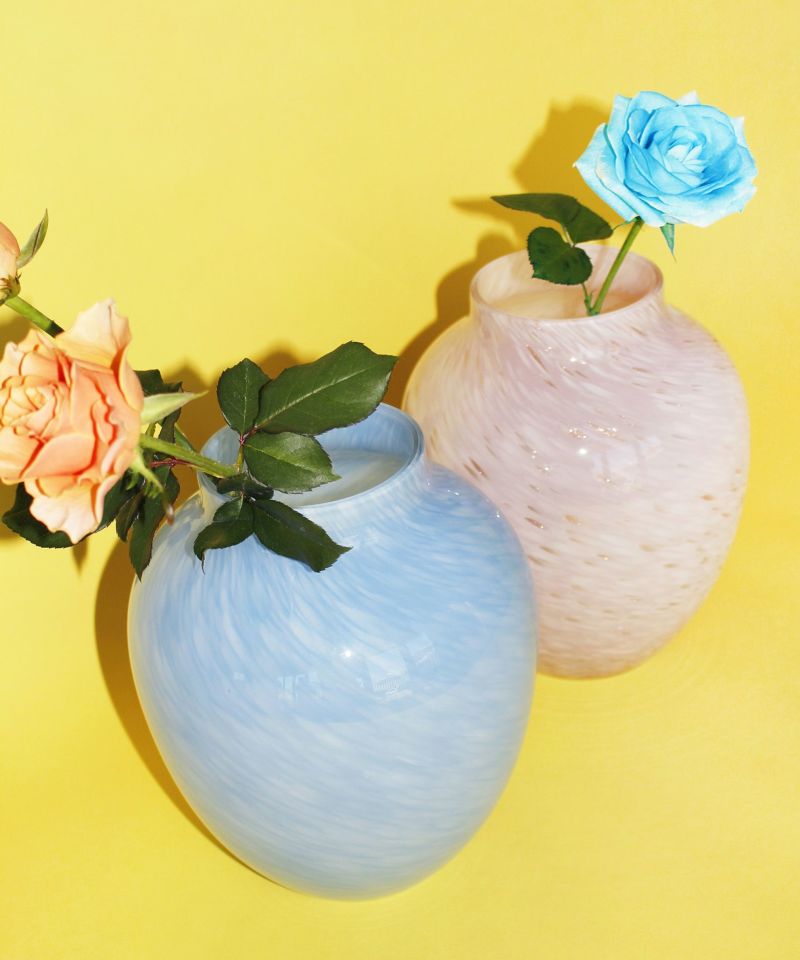 Casselini HOME(キャセリーニ ホーム)ガラスフラワーベースBA