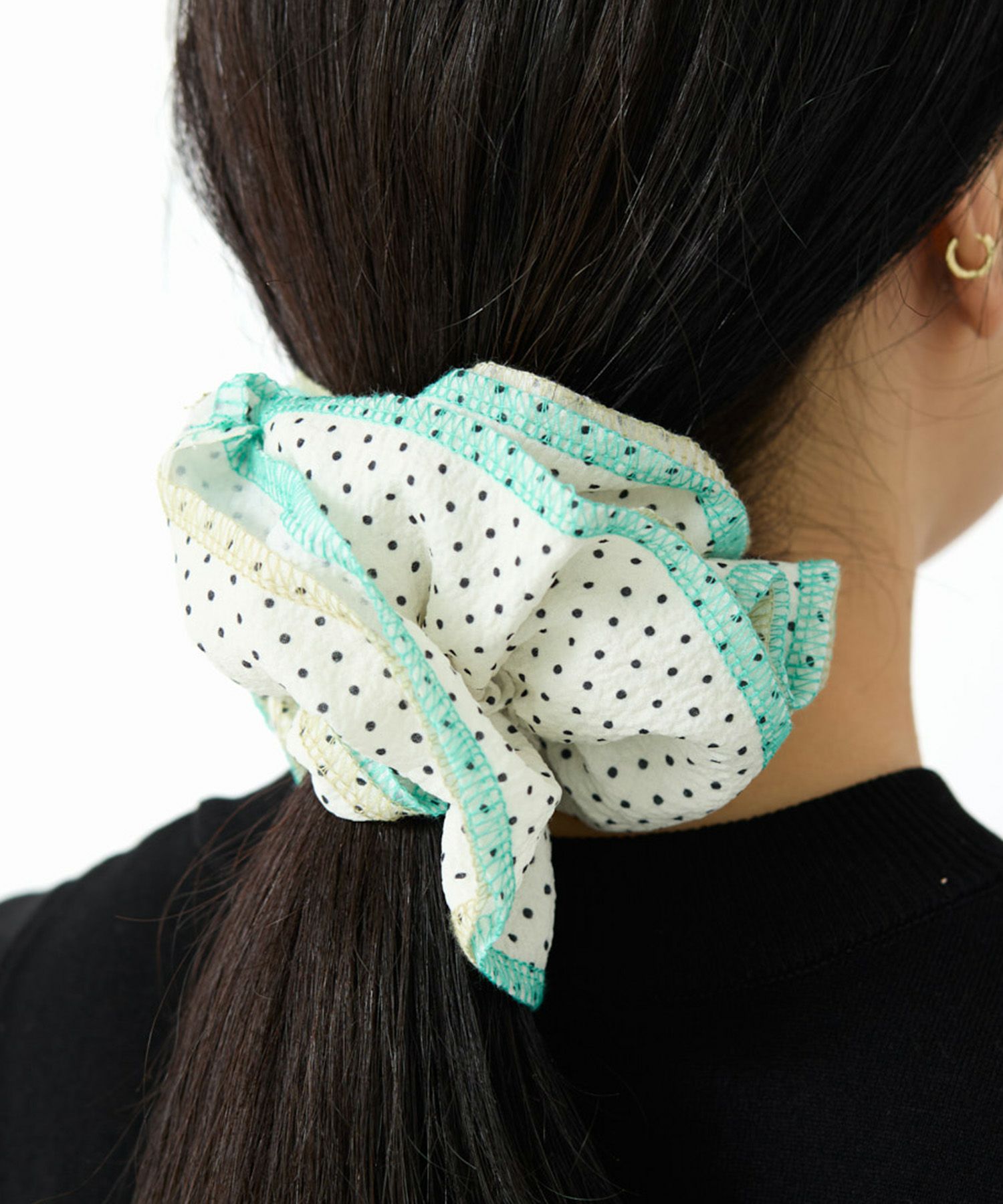 Casselini(キャセリーニ)ドットフリルシュシュ | CASSELINI ONLINE SHOP