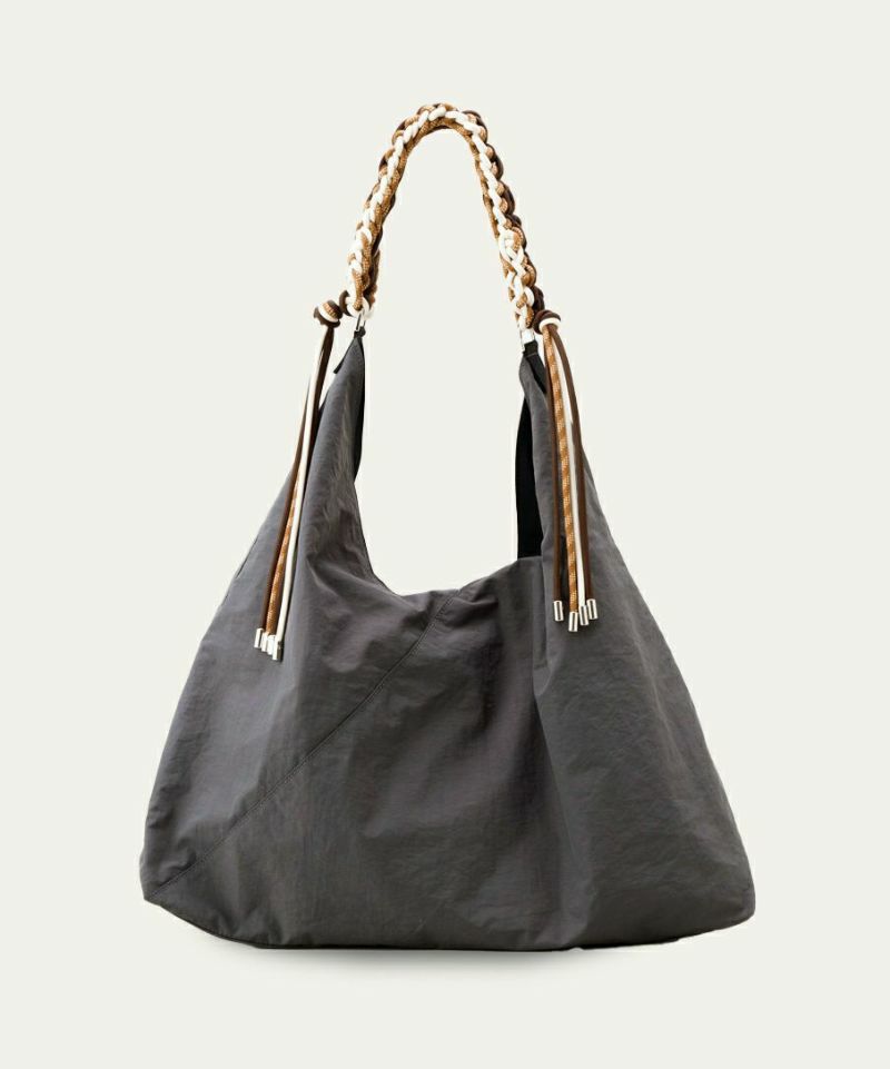 【新品タグ付】 LE VERNIS パラコード ワンハンドル バック 追加生産】[LE VERNIS] Paracord one handle tote＜10月上旬発送