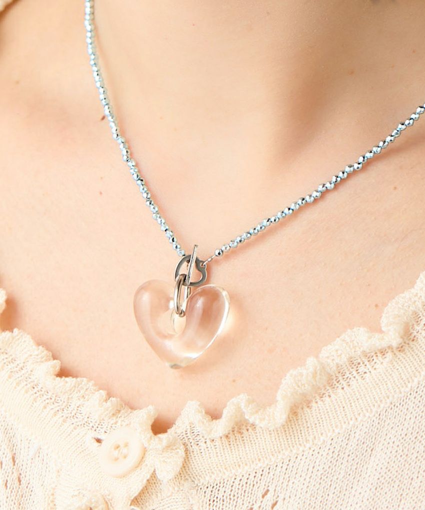 Casselini(キャセリーニ)クリアハートネックレス | CASSELINI ONLINE SHOP