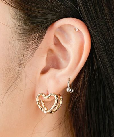 Casselini(キャセリーニ)ハートワンタッチピアス | CASSELINI ONLINE SHOP