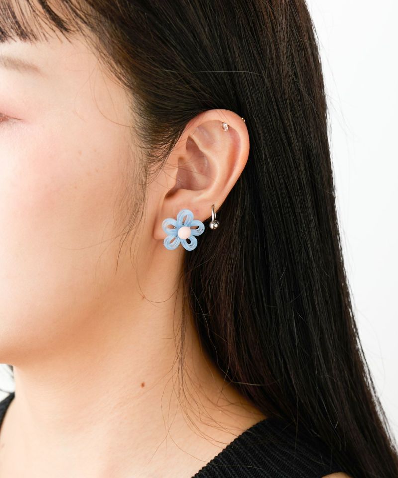 Casselini(キャセリーニ)クリアフラワーピアス | CASSELINI