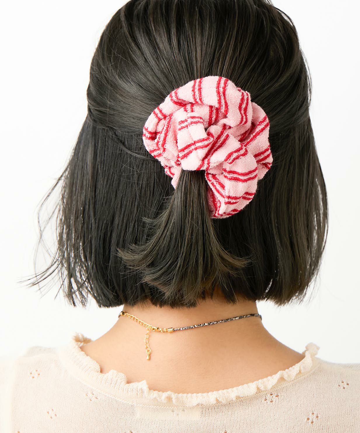 Casselini(キャセリーニ)ストライプパイルシュシュ | CASSELINI ONLINE