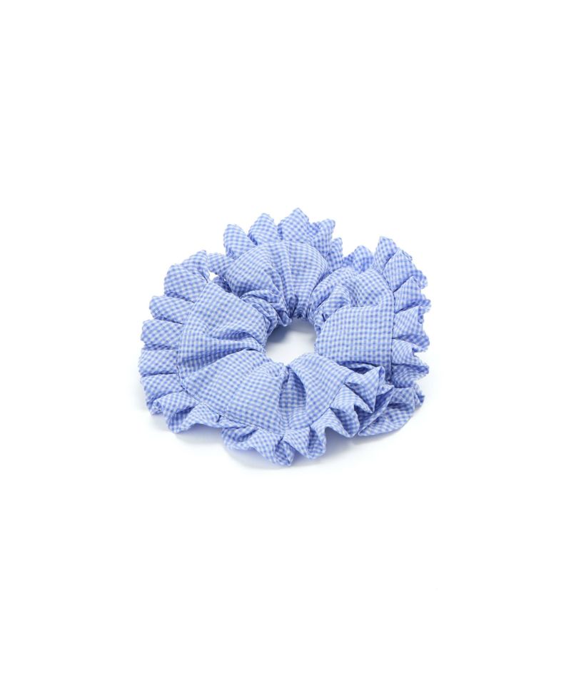 Casselini(キャセリーニ)ギンガムフリルシュシュ | CASSELINI ONLINE SHOP