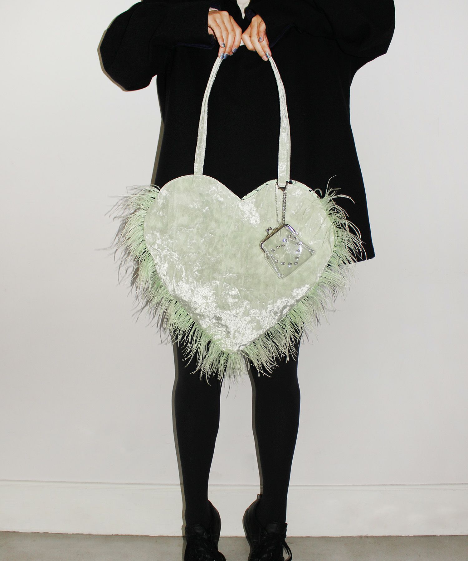 HEY! Mrs ROSE(ヘイ！ミセスローズ)Alminium Heart TOTE | CASSELINI
