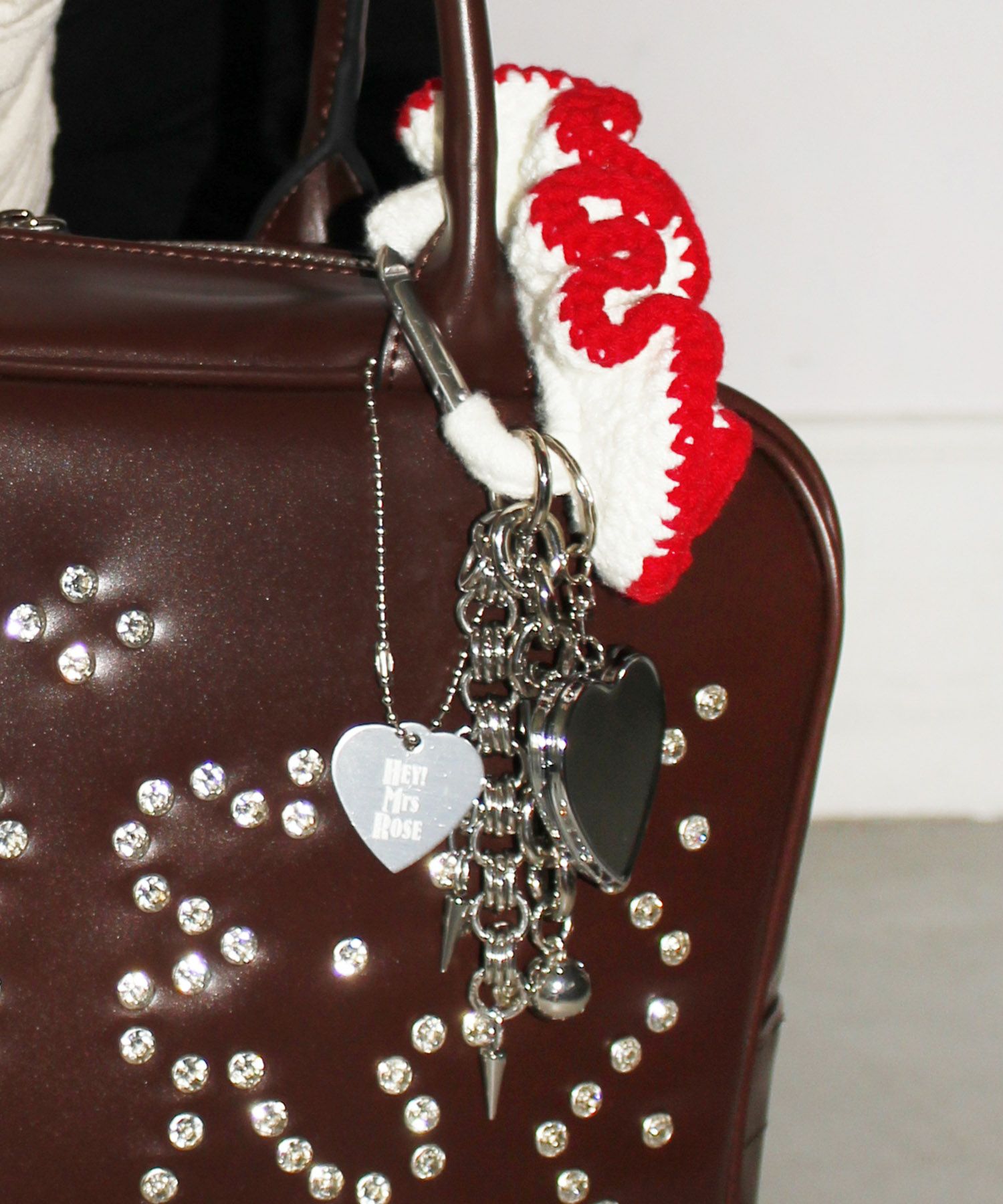 HEY! Mrs ROSE(ヘイ！ミセスローズ)Frill & Chain Charm | CASSELINI