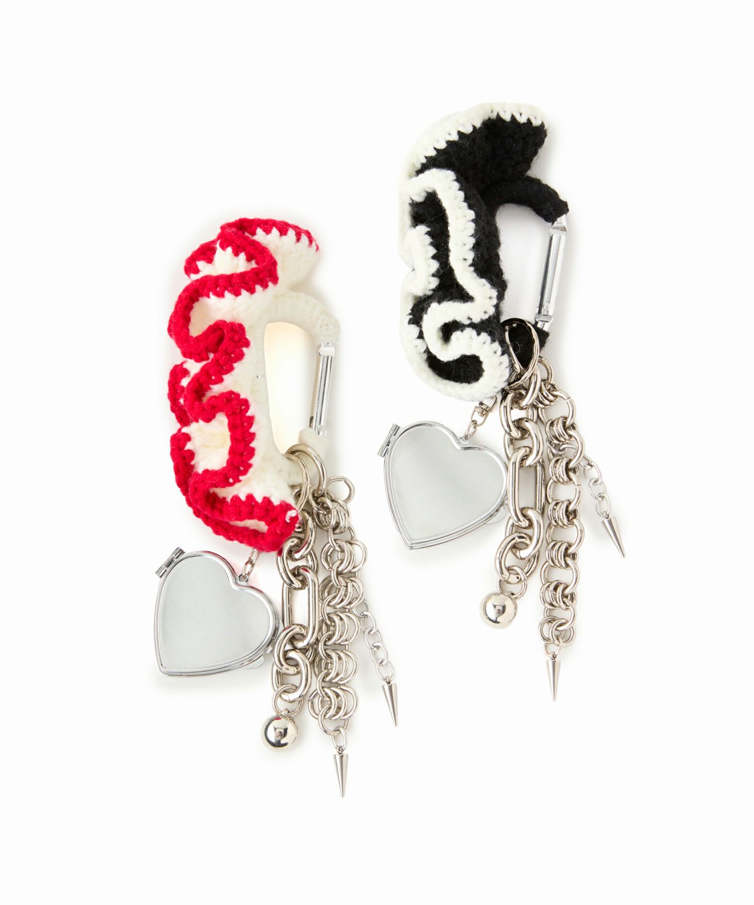 HEY! Mrs ROSE(ヘイ！ミセスローズ)Frill & Chain Charm | CASSELINI