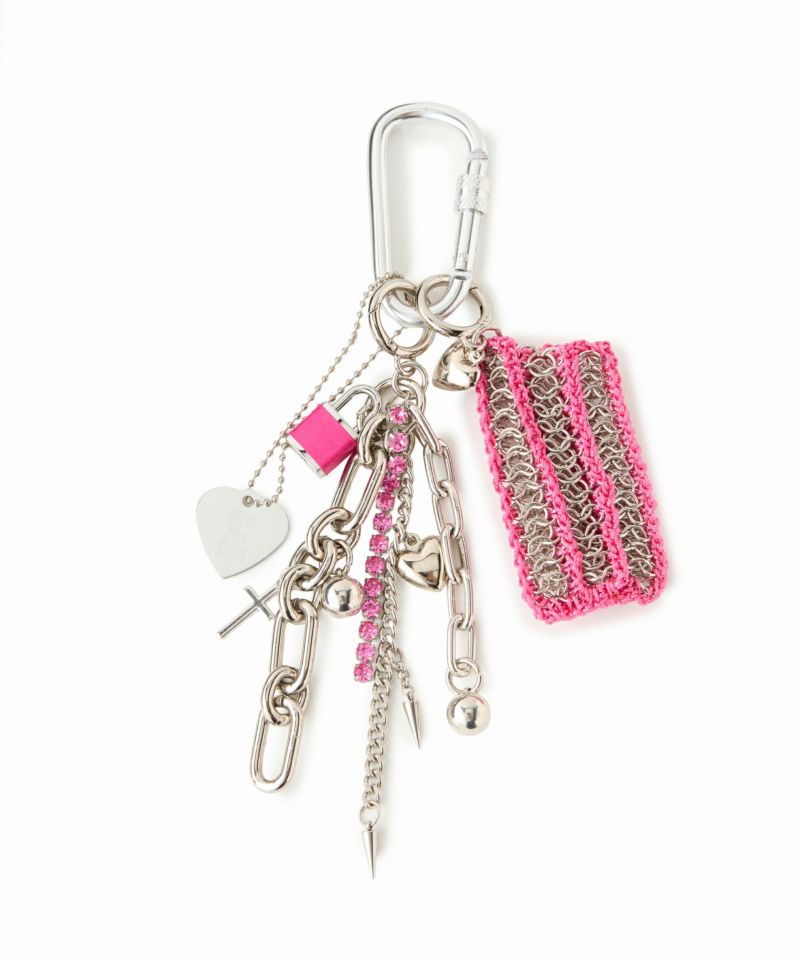 Rosie出品 HEY! Mrs ROSE(ヘイ！ミセスローズ)Metal & Chain Charm | CASSELINI