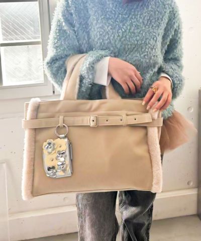 キャセリーニ  ベージュ2wayケープ♡ CASSELINI(キャセリーニ)ショッパー(SS・S・M) | CASSELINI