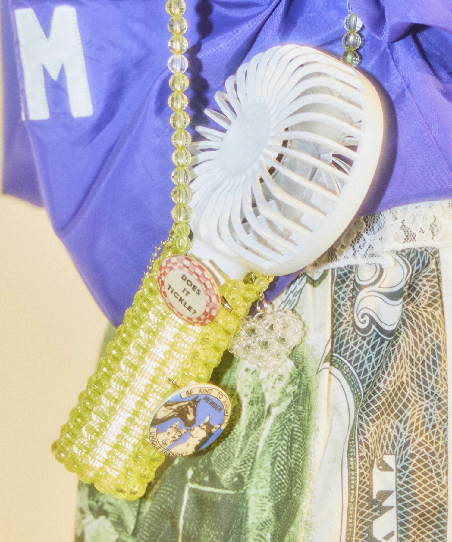 HEY! Mrs ROSE(ヘイ！ミセスローズ)Beads Lip Necklace | CASSELINI
