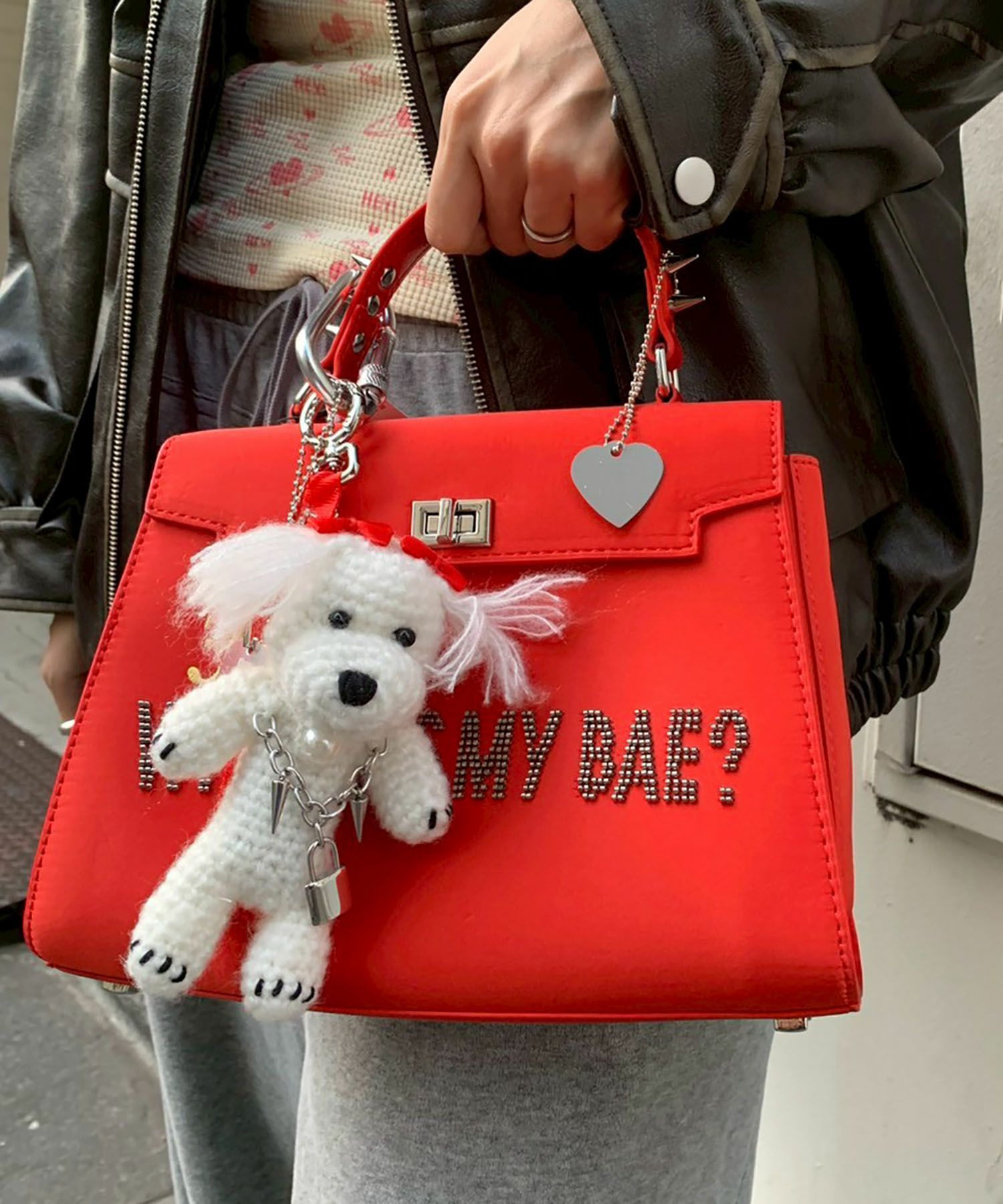 HEY! Mrs ROSE(ヘイ！ミセスローズ)Claim Hand BAG | CASSELINI ONLINE