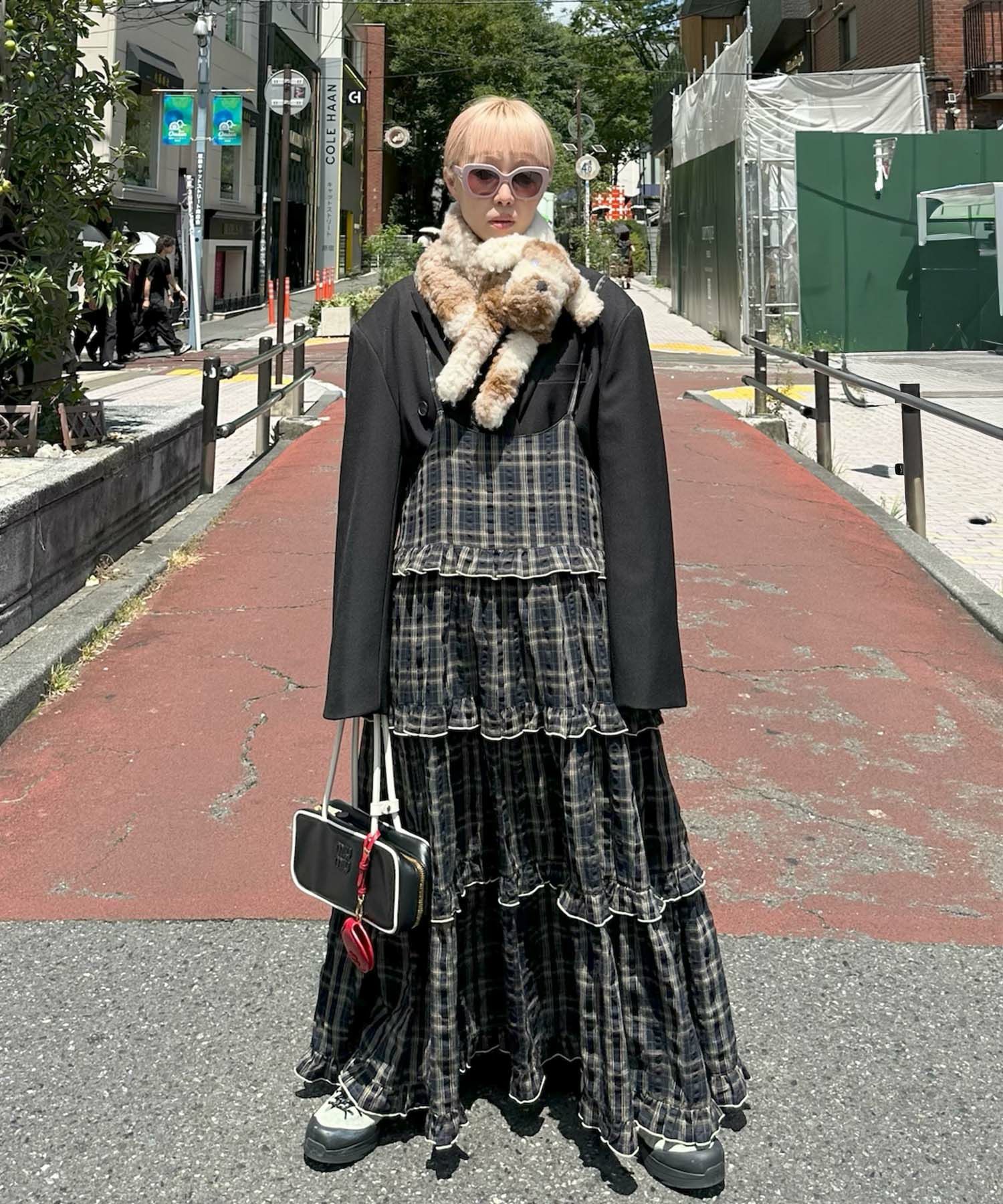 フリルティアードキャミ ワンピース フリルティアードキャミワンピース : ZOZOTOWN Yahoo