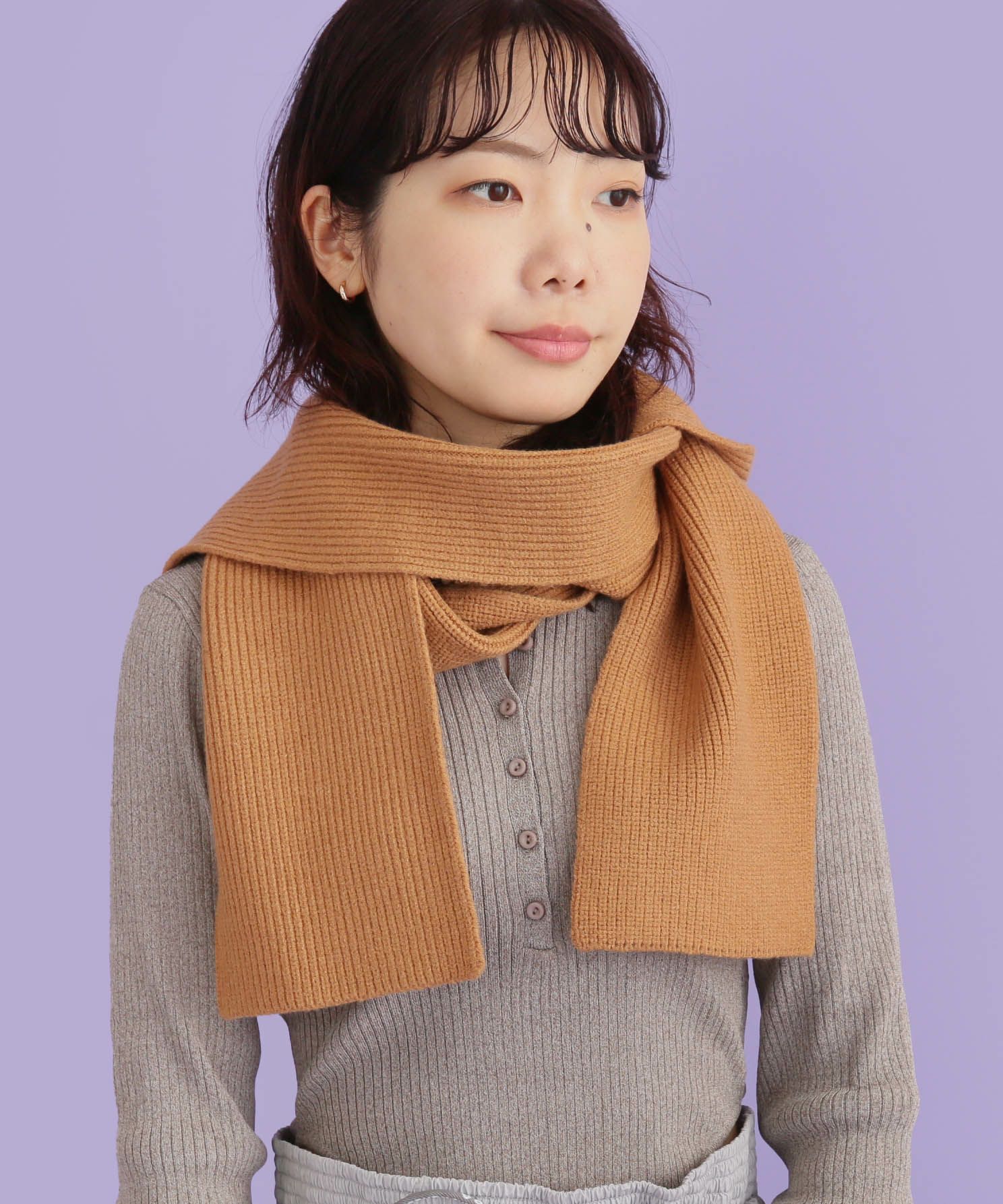 CONTROL FREAK(コントロールフリーク)ニットフードマフラー