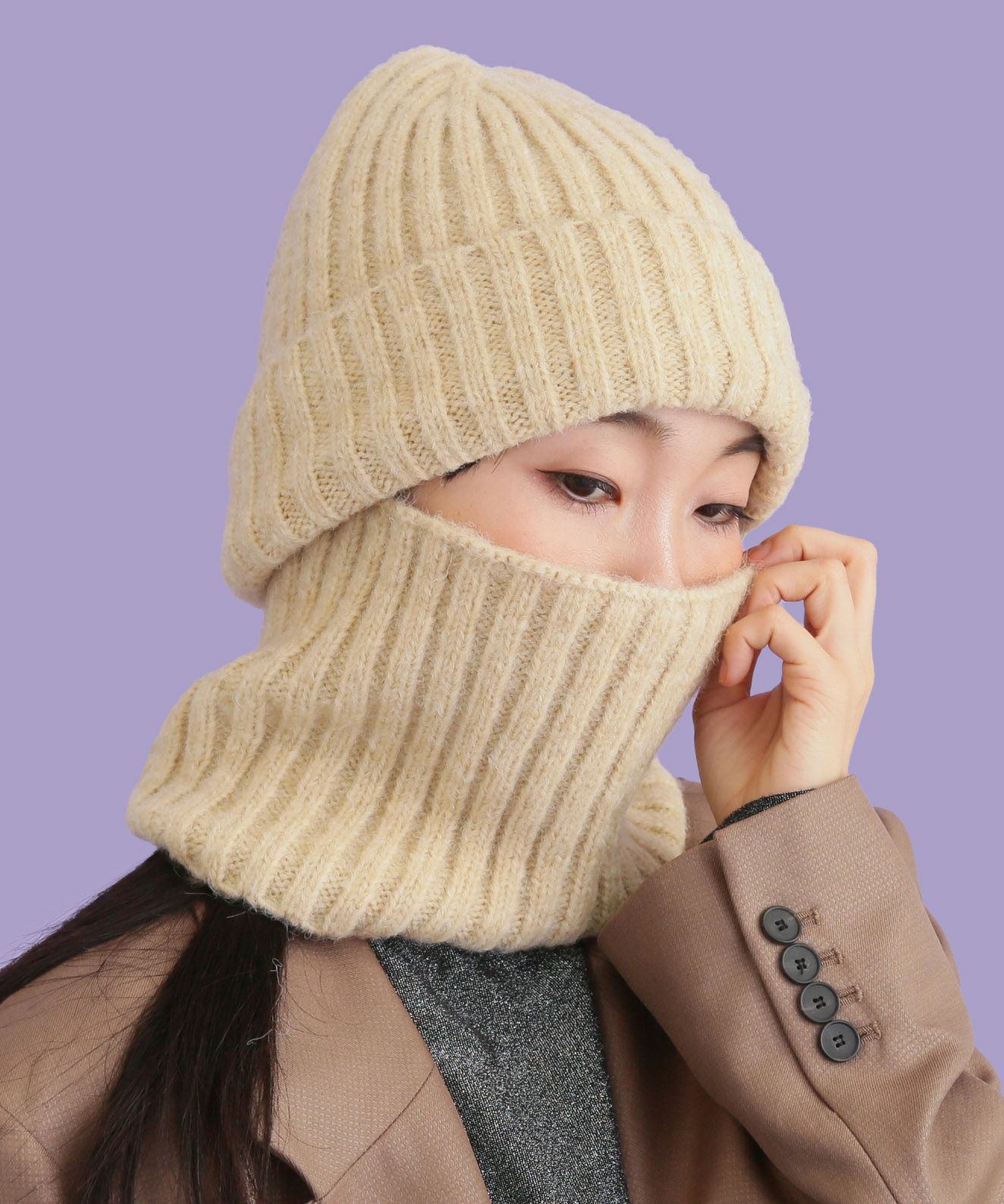 CONTROL FREAK(コントロールフリーク)2WAYニットワッチマスク