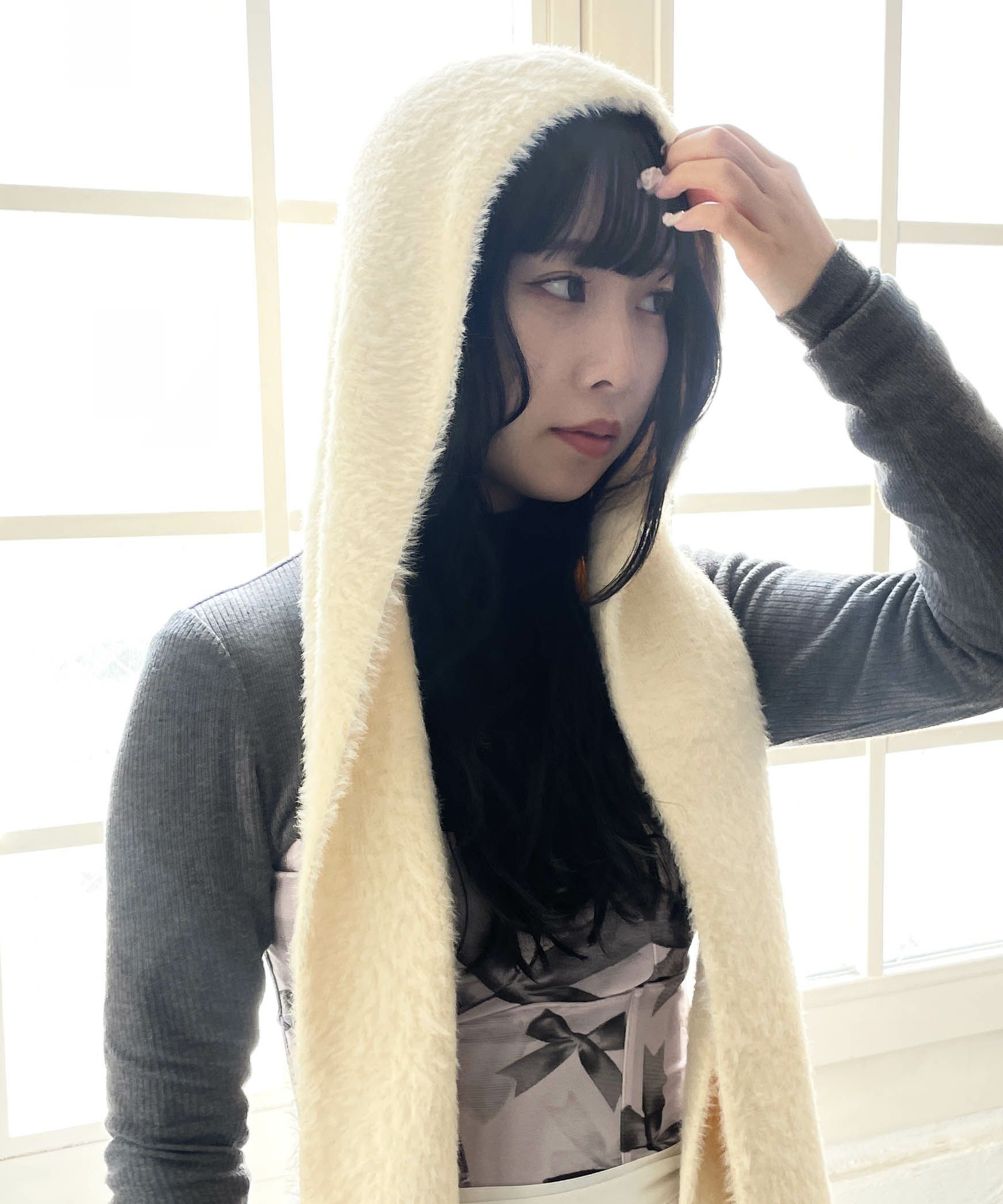 Casselini(キャセリーニ)フード付きマフラー | CASSELINI ONLINE SHOP