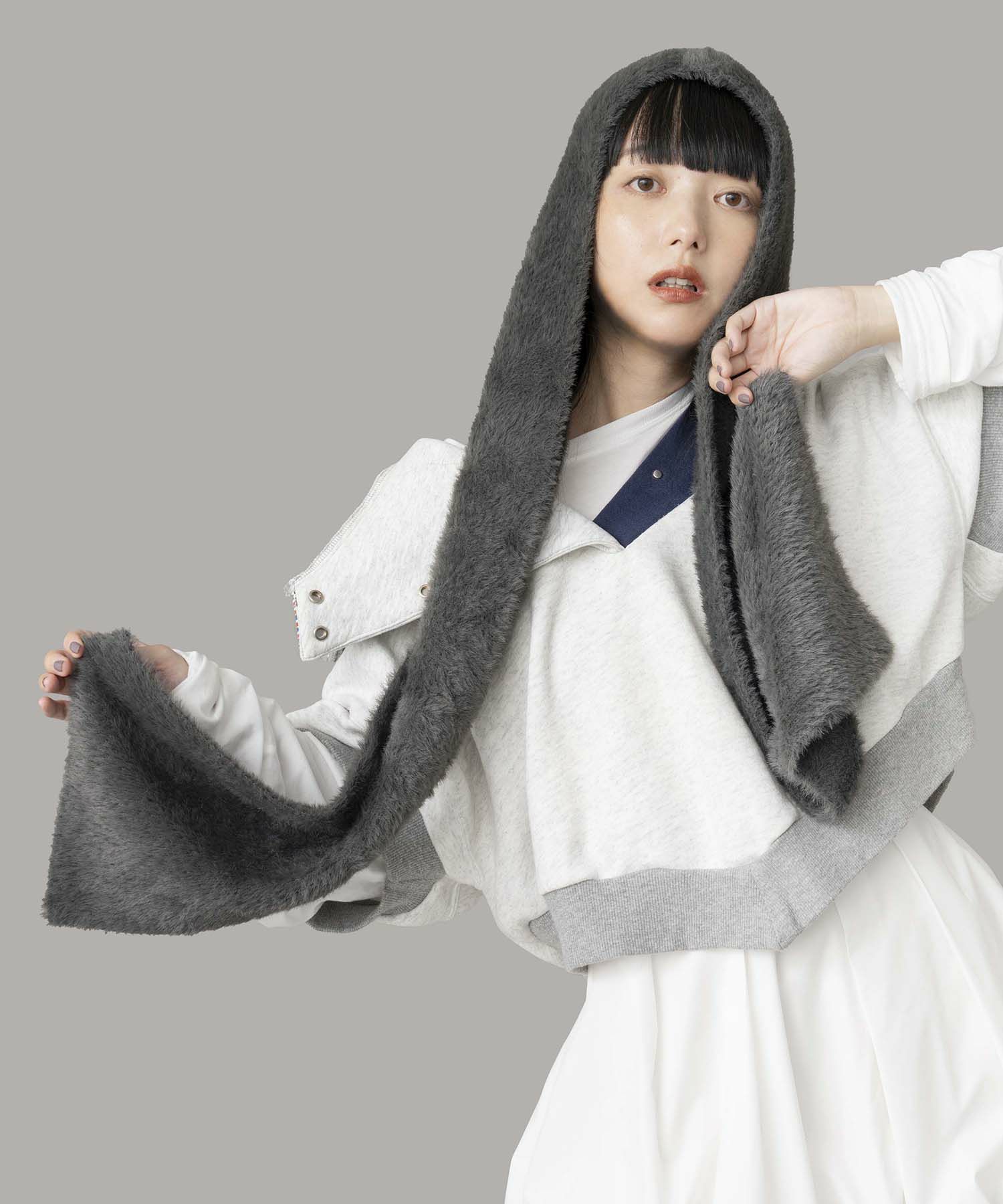 Casselini(キャセリーニ)フード付きマフラー | CASSELINI ONLINE SHOP