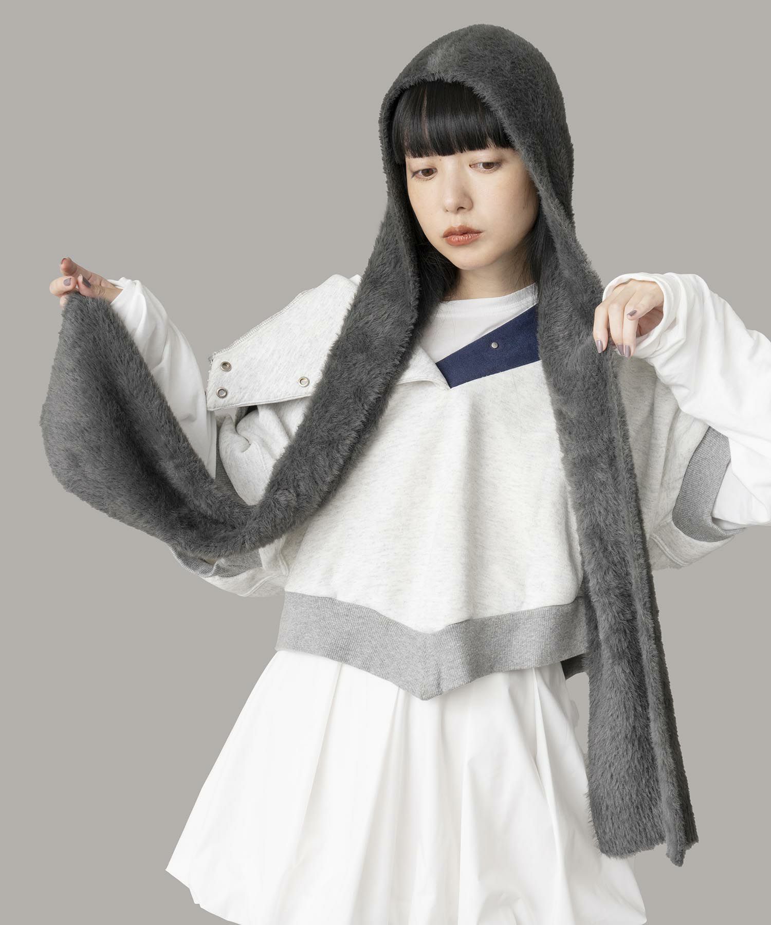 Casselini(キャセリーニ)フード付きマフラー | CASSELINI ONLINE SHOP