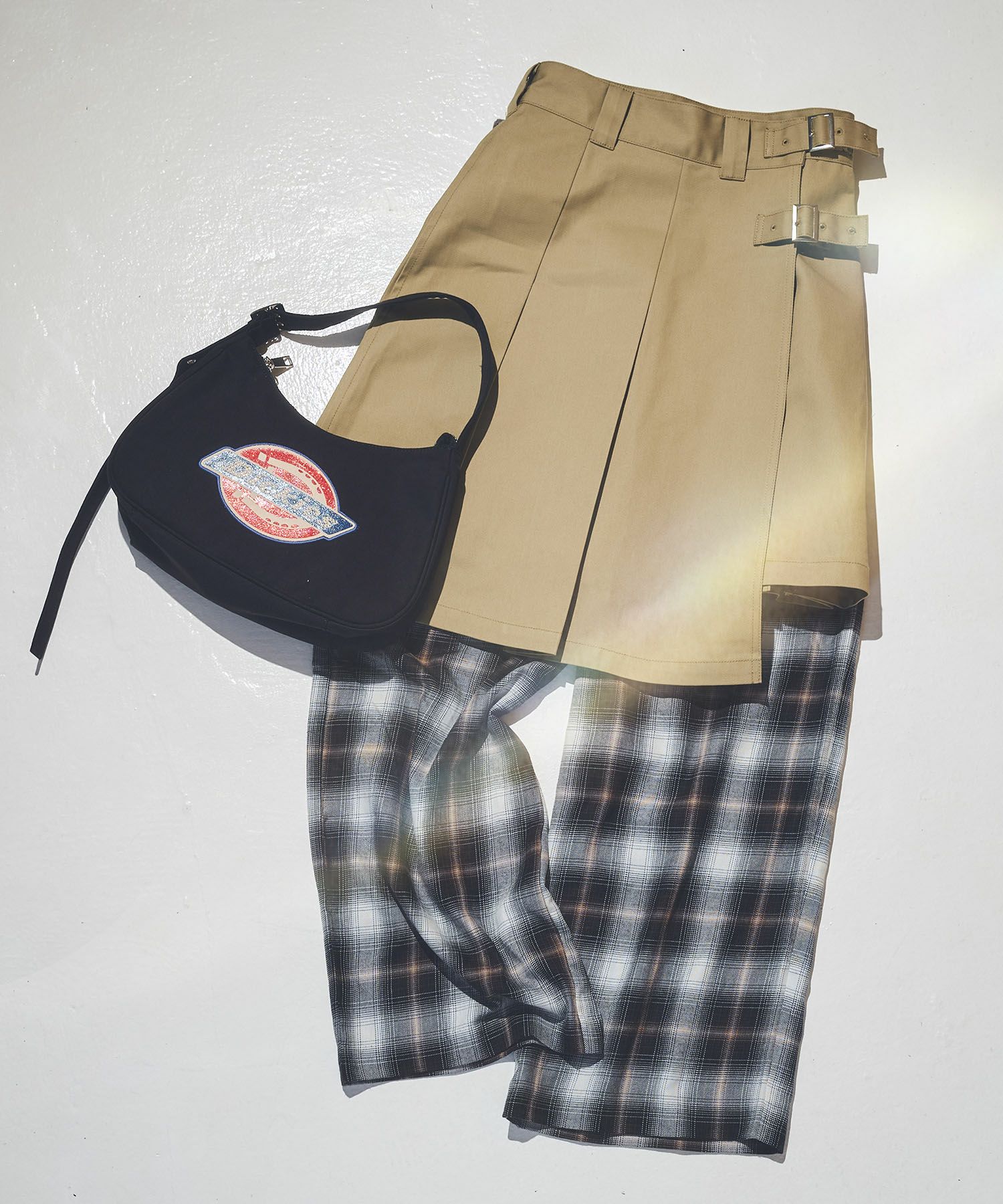 Casselini(キャセリーニ)【Dickies® × Casselini】ラップスカート