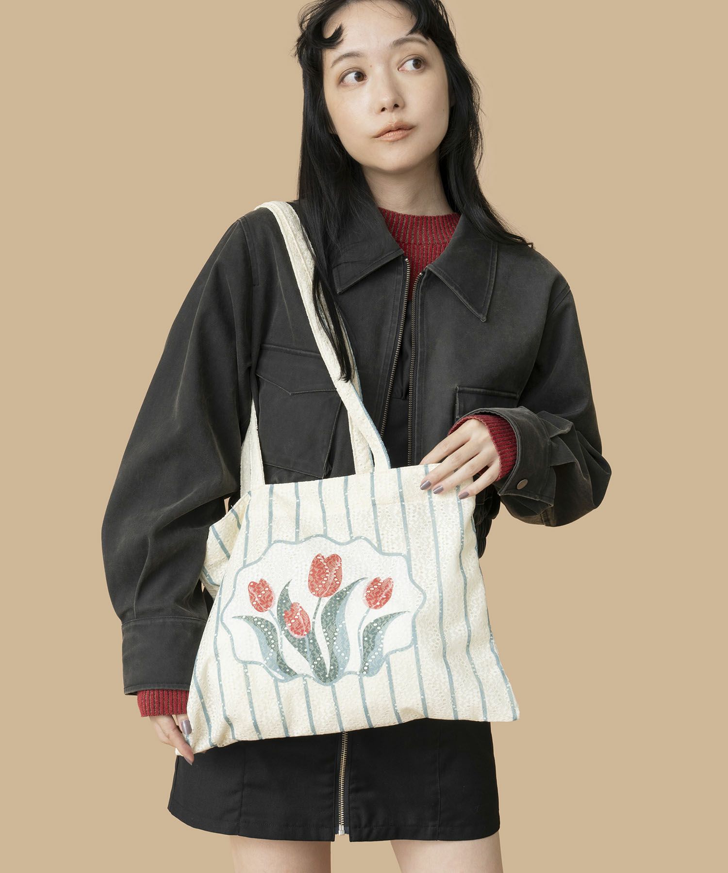 Casselini(キャセリーニ)レースチューリップトート | CASSELINI ONLINE