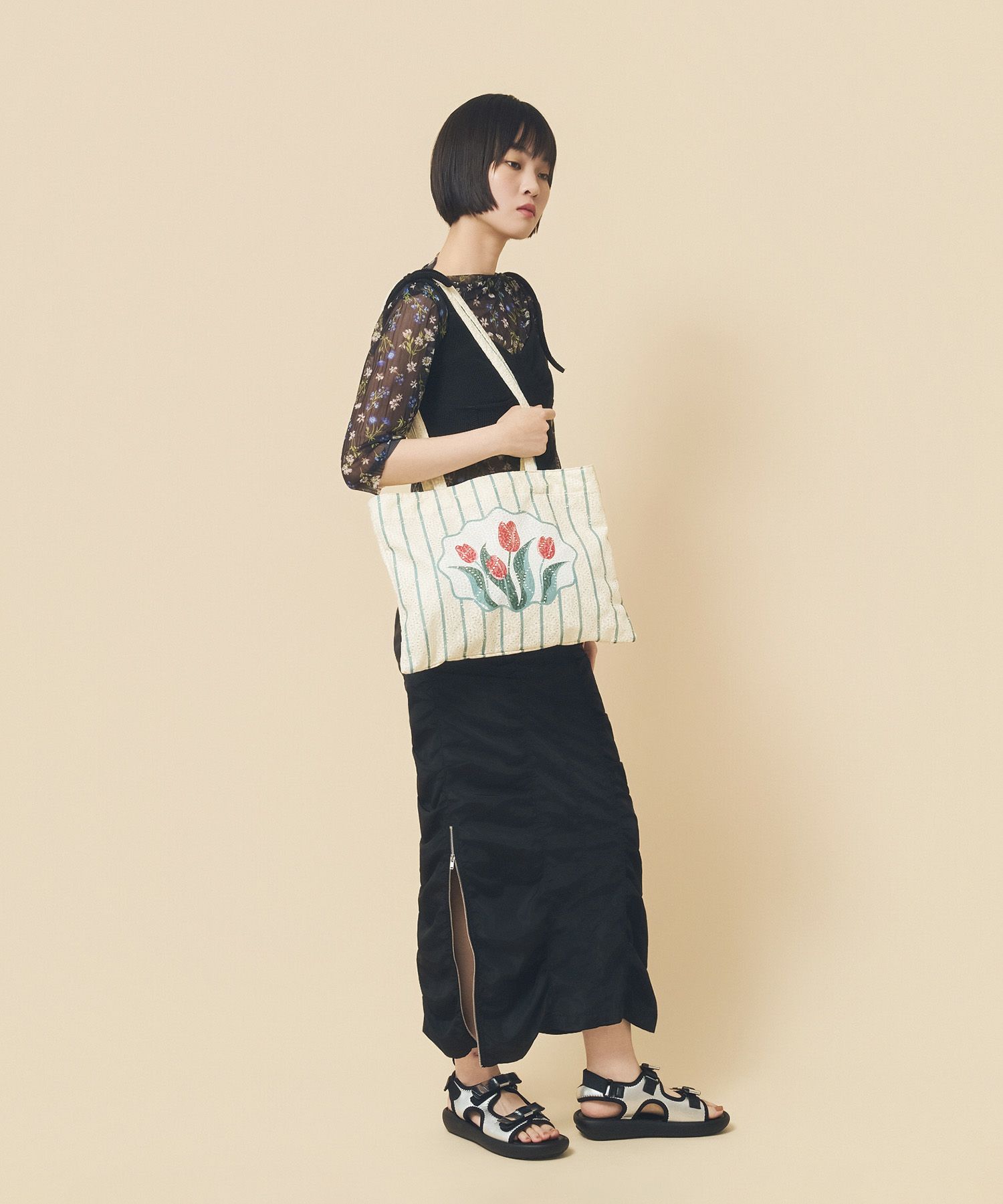 Casselini(キャセリーニ)レースチューリップトート | CASSELINI ONLINE