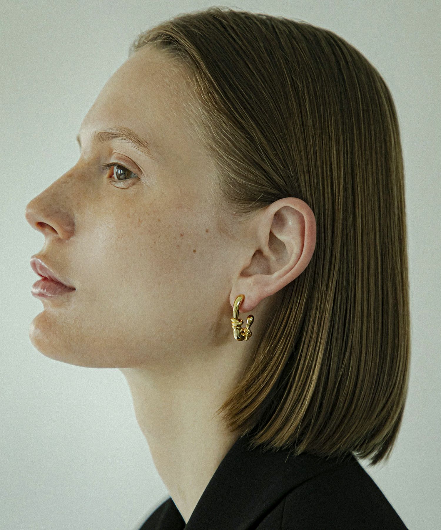 LAPUIS] Flow coil pierced earrings | CASSELINI ONLINE SHOP