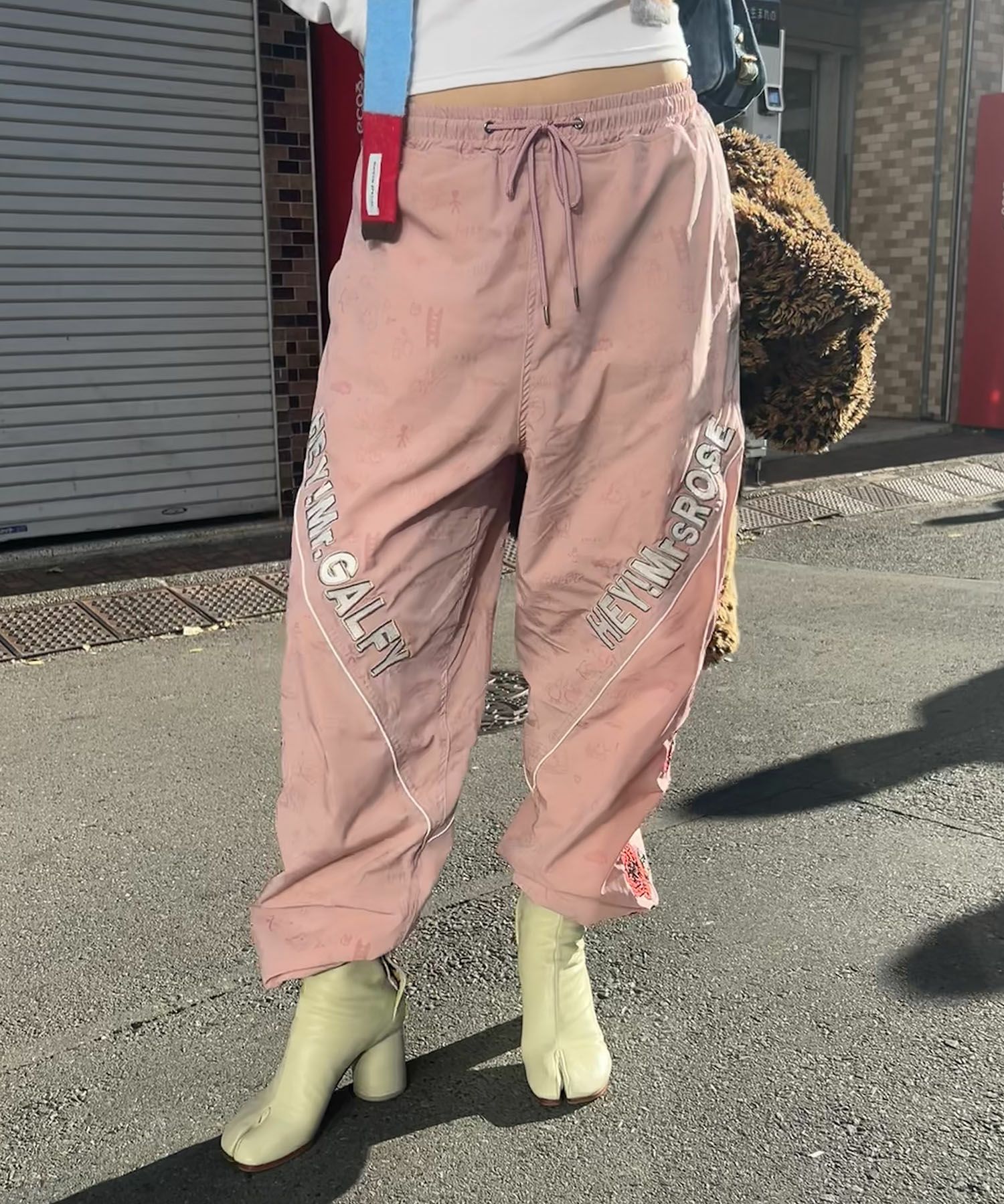 HEY! Mrs ROSE(ヘイ！ミセスローズ)HEY!Mr.GALFY 走り屋トラックパンツ