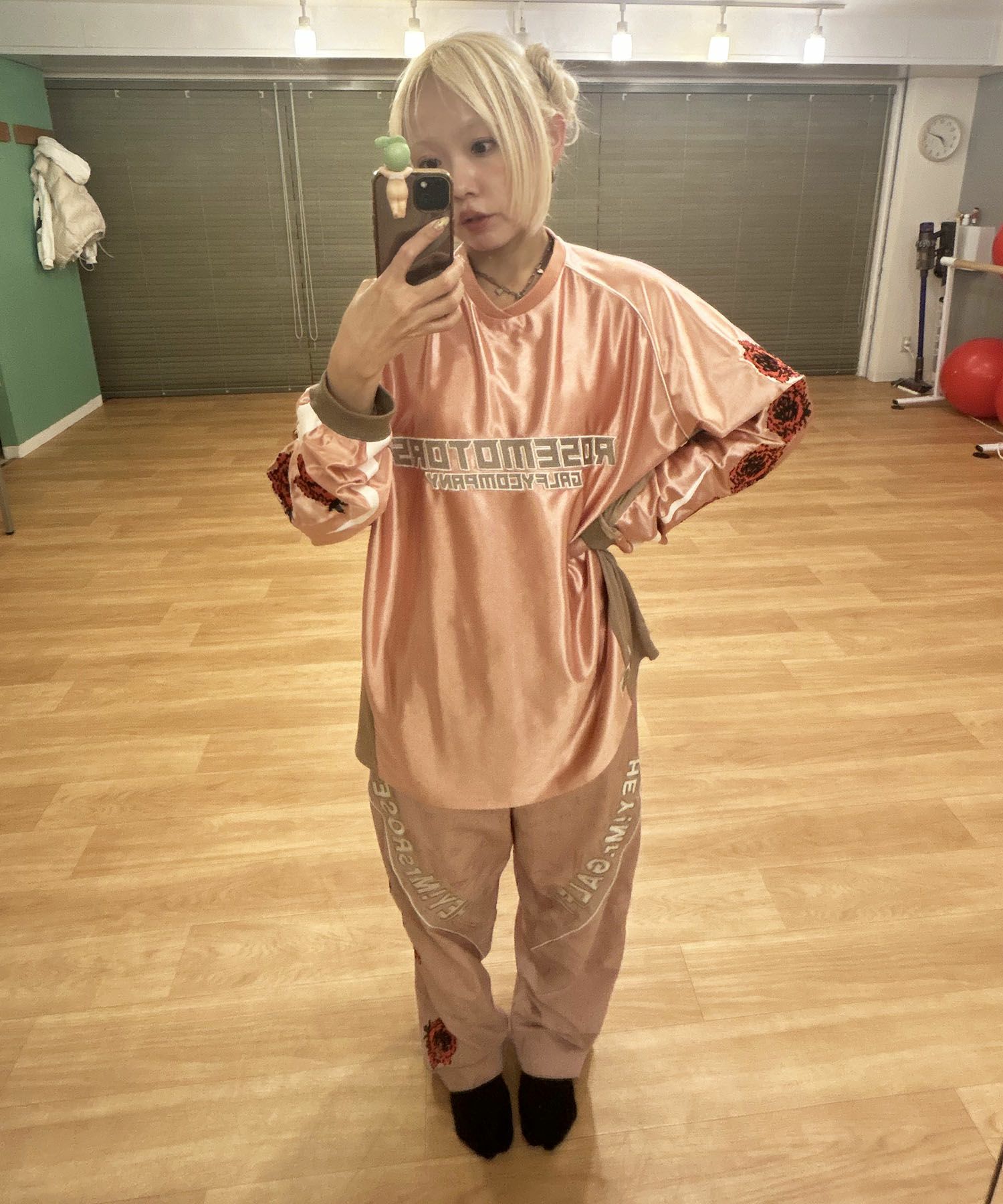 HEY! Mrs ROSE(ヘイ！ミセスローズ)HEY!Mr.GALFY 走り屋トラックパンツ